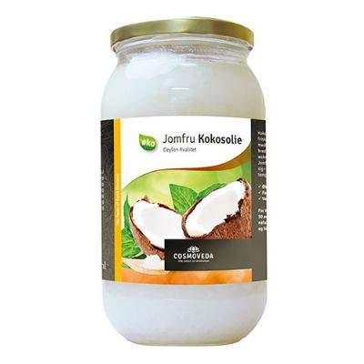 Jomfru kokosolie økologisk 1 l