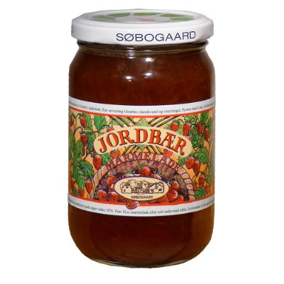 Jordbærmarmelade økologisk 390 g