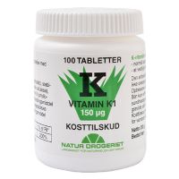 K1-vitamin 150 mcg 100 tab