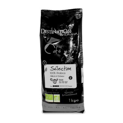 Kaffebønner 100% Arabica økologisk 1 kg