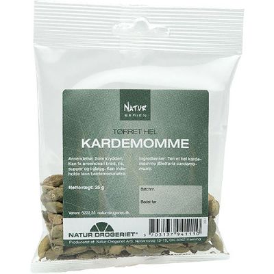 Kardemomme hel grøn 25 g