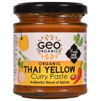 Karry paste gul Thai økologisk 180 g