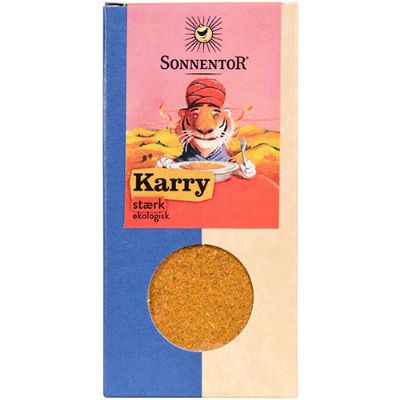 Karry stærk økologisk 50 g