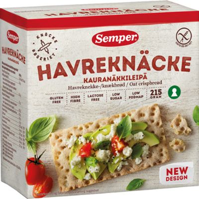 Knækbrød havre glutenfri 215 g