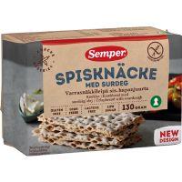 Knækbrød m. surdej glutenfri 130 g