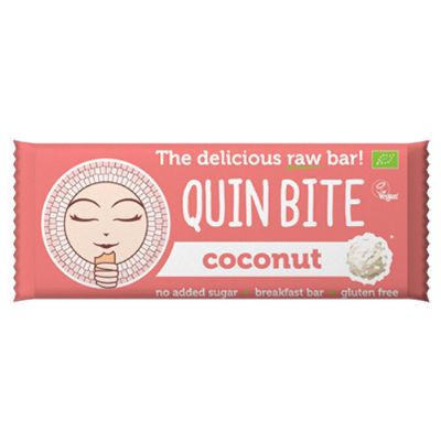 Kokos bar økologisk - Quin Bite 30 g