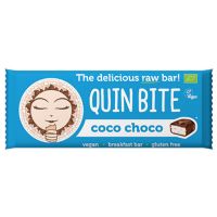 Kokos choko bar økologisk - Quin Bite 30 g