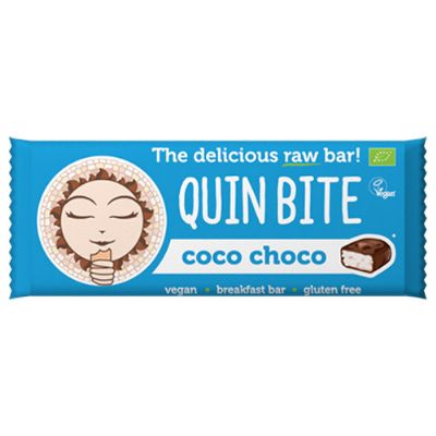 Kokos choko bar økologisk - Quin Bite 30 g