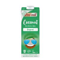 Kokos mælk m. agave økologisk Ecomil 1 l