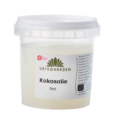 Kokosolie, fast økologisk 100 g