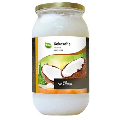 Kokosolie økologisk (u.smag - ideel 900 g