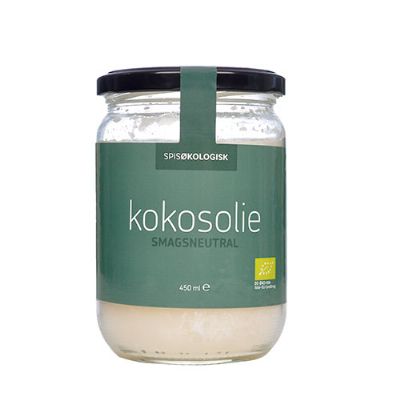 Kokosolie smagsneutral økologisk 450 ml