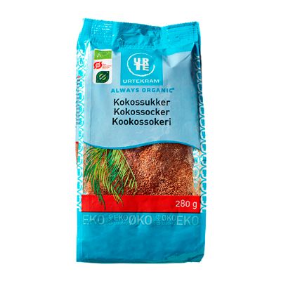 Kokossukker økologisk 280 g