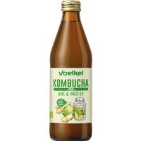 Kombucha Lime-Ingefær økologisk 330 ml