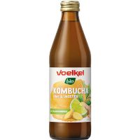 Kombucha Lime-Ingefær økologisk 330 ml