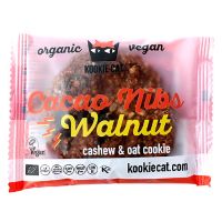 Kookie Cat Cacao nibs walnut økologisk 50 g