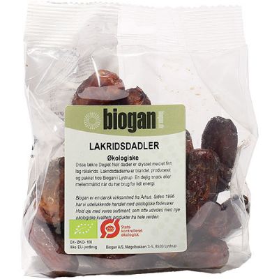 Lakridsdadler økologisk 200 g