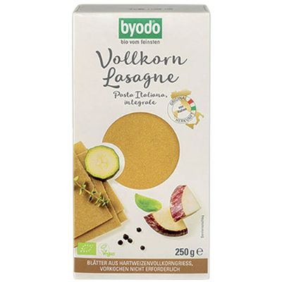 Lasagne fuldkorn økologisk 250 g