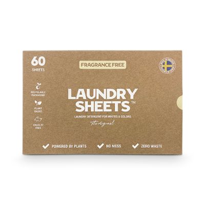 Laundry Sheets Fragrance Free 1 pk