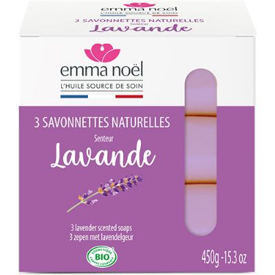 Lavendel sæbe 3 x 150 gr. 450 g