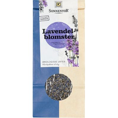 Lavendelblomst te Sonnentor økologisk 70 g