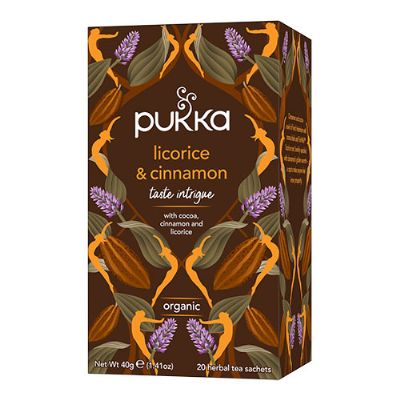 Licorice & Cinnamon te økologisk Pukka 20 br