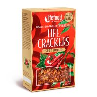 Life Crackers økologisk m. Spicy Tomat RAW 90 g