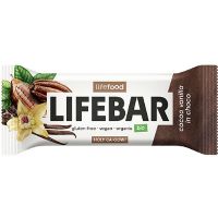 LifeBar InChoco Cacao Vanilla RAW økologisk 40 g