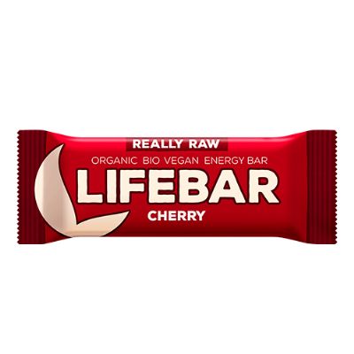 LifeBar Kirsebær RAW økologisk 47 g