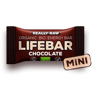 LifeBar Mini Raw Chocolate økologisk 25 g