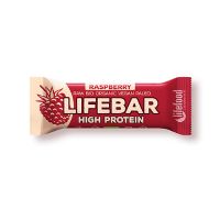 LifeBar Raw Proteinbar Hindbær økologisk 47 g