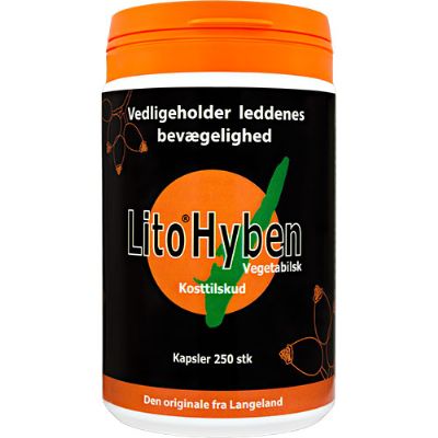 Lito Hyben Vegetabilsk kapsler 500mg 250 kap