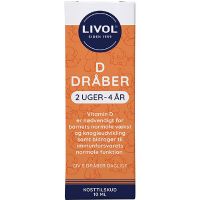 Livol D3-dråber til børn 10 ml