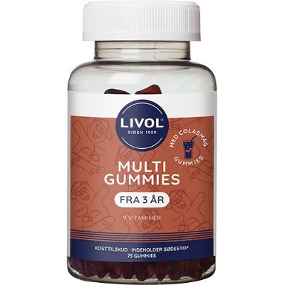 Livol Multi gummies Cola 75 gum