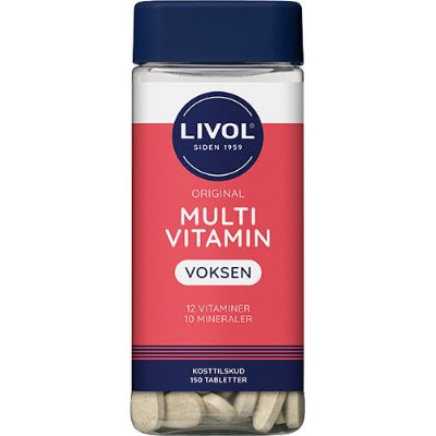 Livol Multivitamin voksne 150 tab