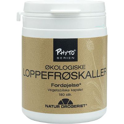 Loppefrøskaller kapsler økologisk 180 kap