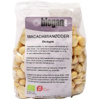 Macadamianødder rå økologisk 400 g