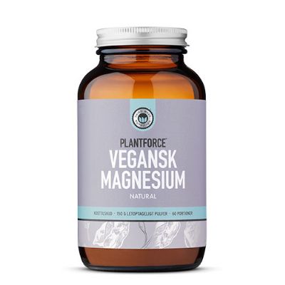 Magnesium Vegansk - Natural Plantforce 150 g