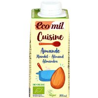 Mandel cuisine økologisk Ecomil 200 ml