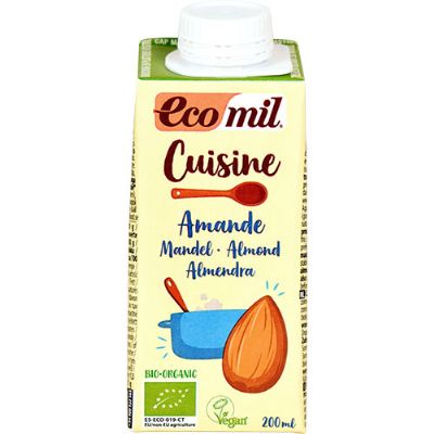 Mandel cuisine økologisk Ecomil 200 ml