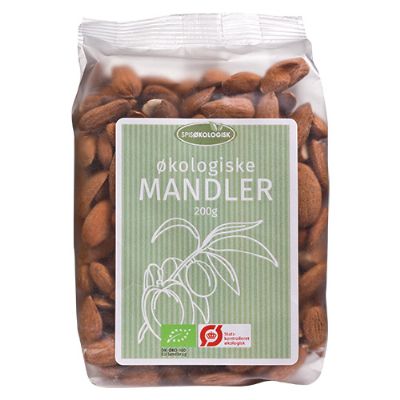 Mandler spanske SpisØkologiskØ 200 g