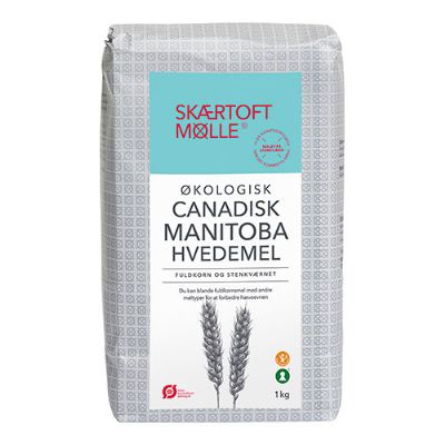 Manitoba hvedemel fuldkorn økologisk 1 kg