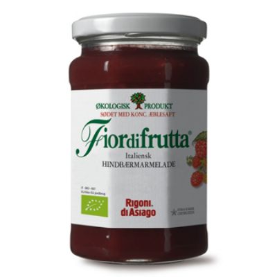 Marmelade hindbær italiensk økologisk 250 g