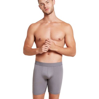 Men´s Everyday Longer Boxers Ash str. M 1 stk