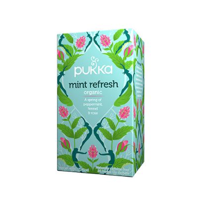 Mint Refresh te Pitta økologisk Pukka 20 br