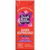 Mørk Chokolade 58% Espresso økologisk 25 g