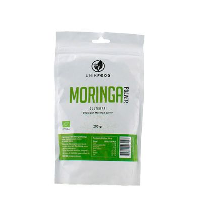 Moringa pulver økologisk 200 g