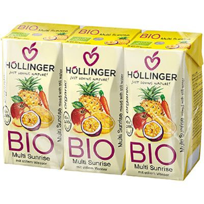 Multisaft økologisk 3x200ml 1 pk