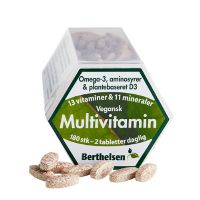 Multivitamin Vegansk Berthelsen 180 tab