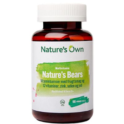 Multivitaminer Nature\'s Bear 90 gum